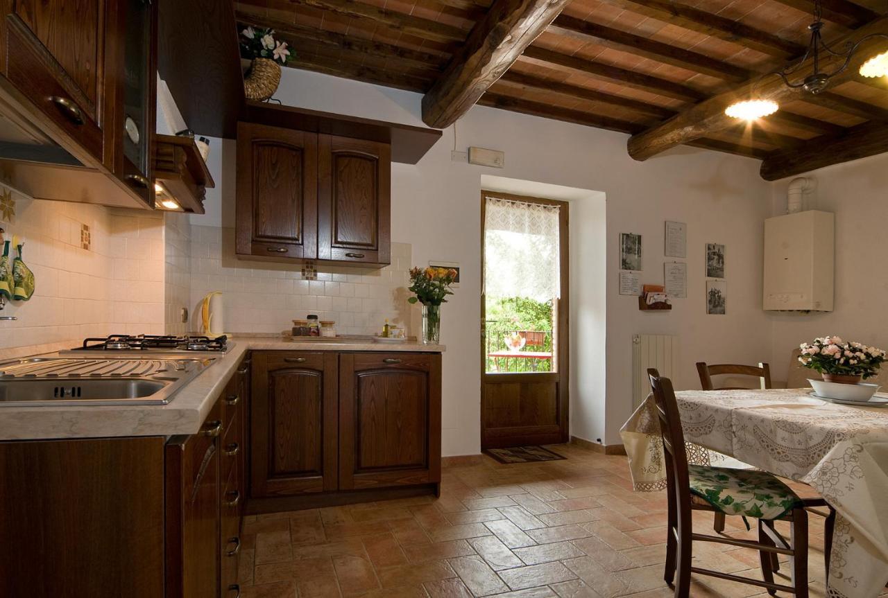 Agriturismo Fontesettimena Appartamento Rondine- Appartamento Capriolo Volterra Exteriér fotografie
